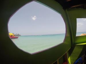 View from inside the boat